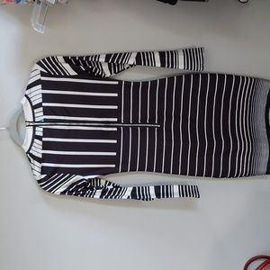 Black and White Dress